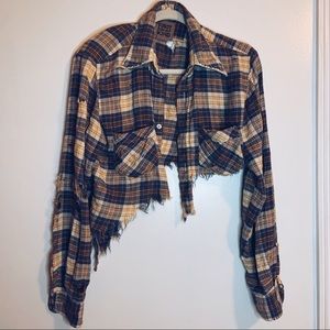 Cropped Flannel